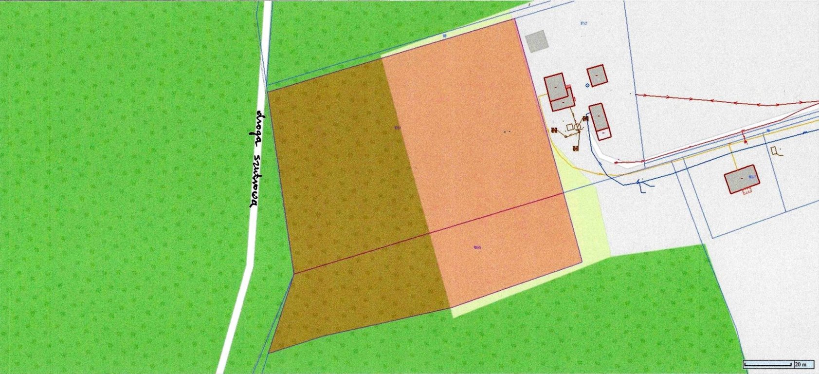 Na sprzedaż działka rolno-leśna 13,1 ha nad jeziorami Mazur Otręba  13 110m2 Foto 1