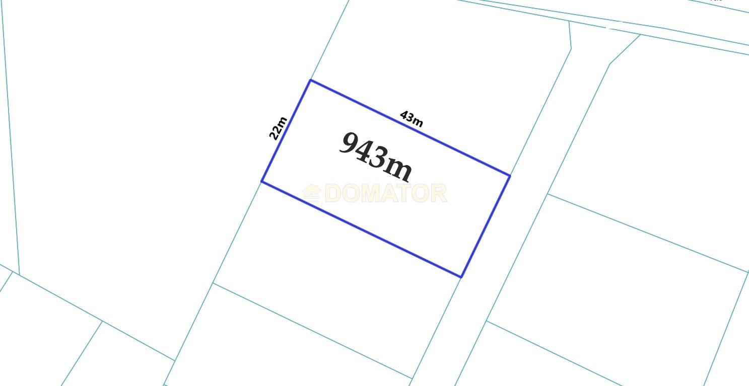 Działka 1000 m² w Jędrzejewie – nasłoneczniona i płaska Jędrzejewo  1 000m2 Foto 1