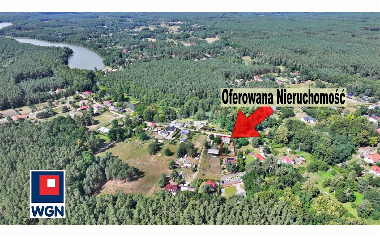 Dom z dużą działką w Santocznie - zapraszam: Santoczno: Jeziorna