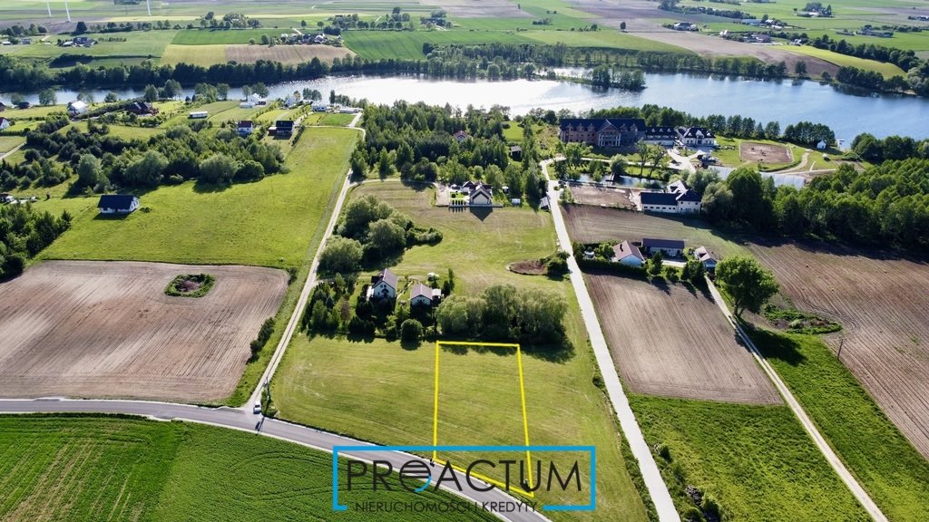 Działka 1568 m2 pod dom z dostępem do jeziora Sumińskiego Jarczechowo  1 568m2 Foto 1