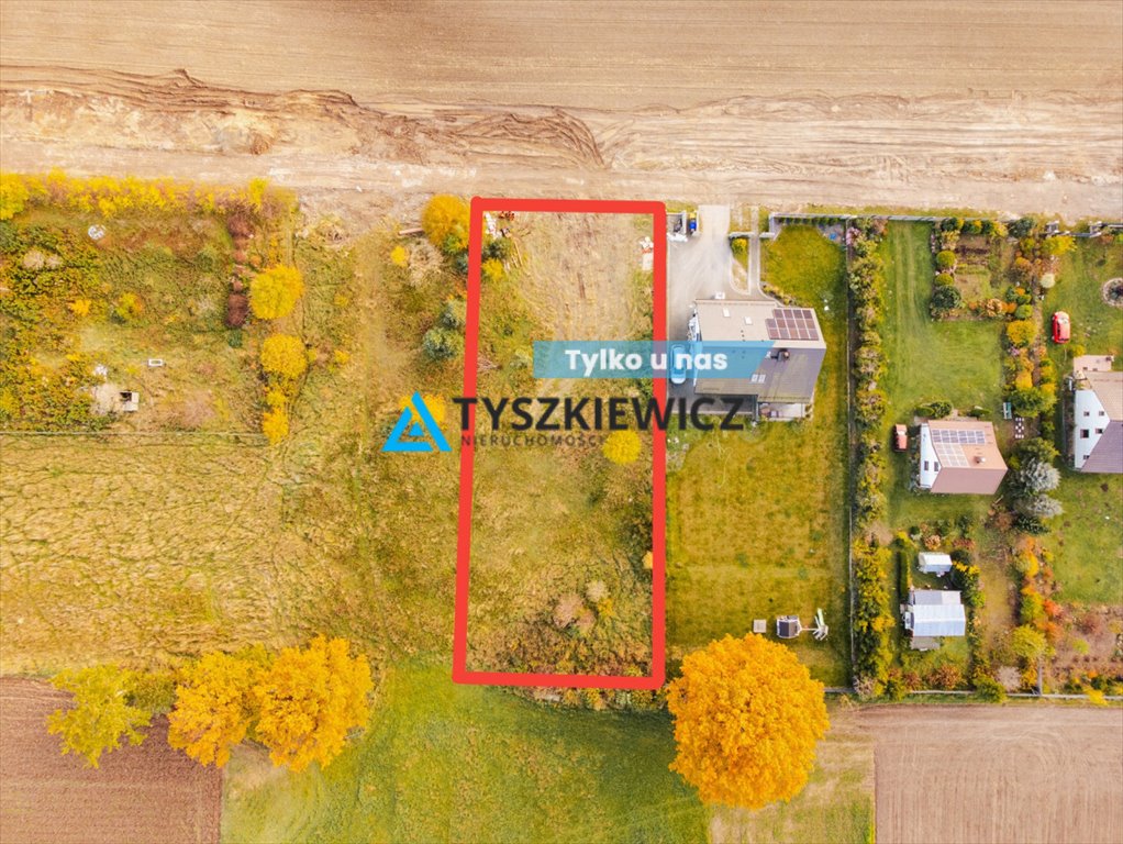 Działka budowlana w Dobrzewinie, prostokąt, media, szybki dojazd Dobrzewino, Żytnia  1 377m2 Foto 1
