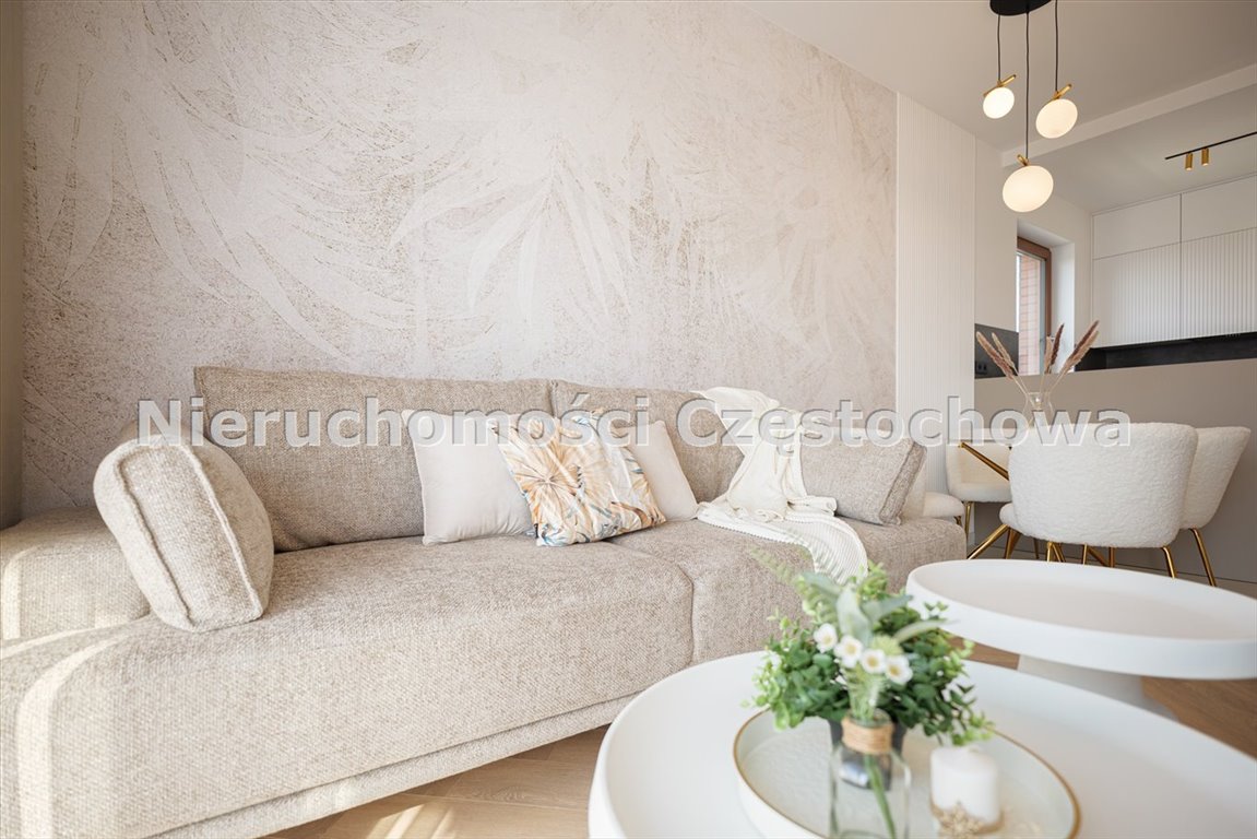 Elegancki apartament 3 pok. z tarasem, wysoki standard Częstochowa, Parkitka  62m2 Foto 1