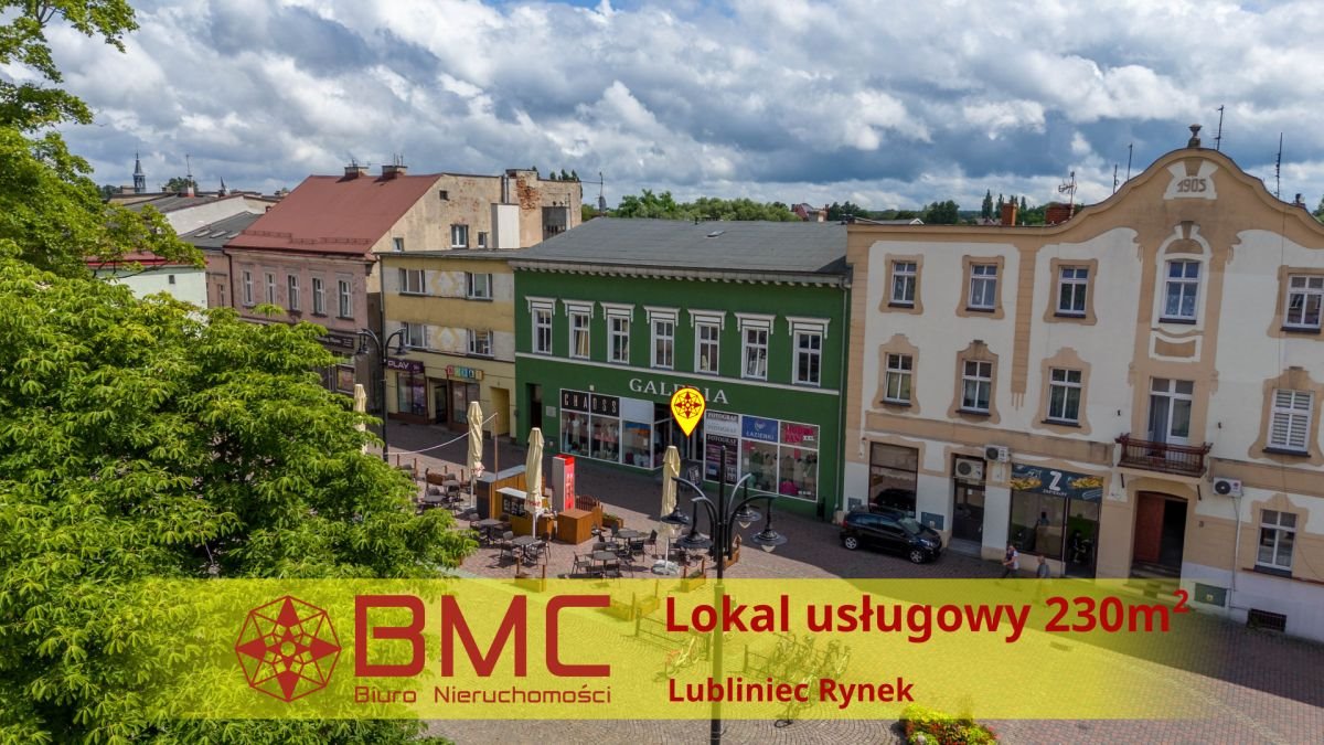 Lokal użytkowy na wynajem Lubliniec, Plac Konrada Mańki  231m2 Foto 1