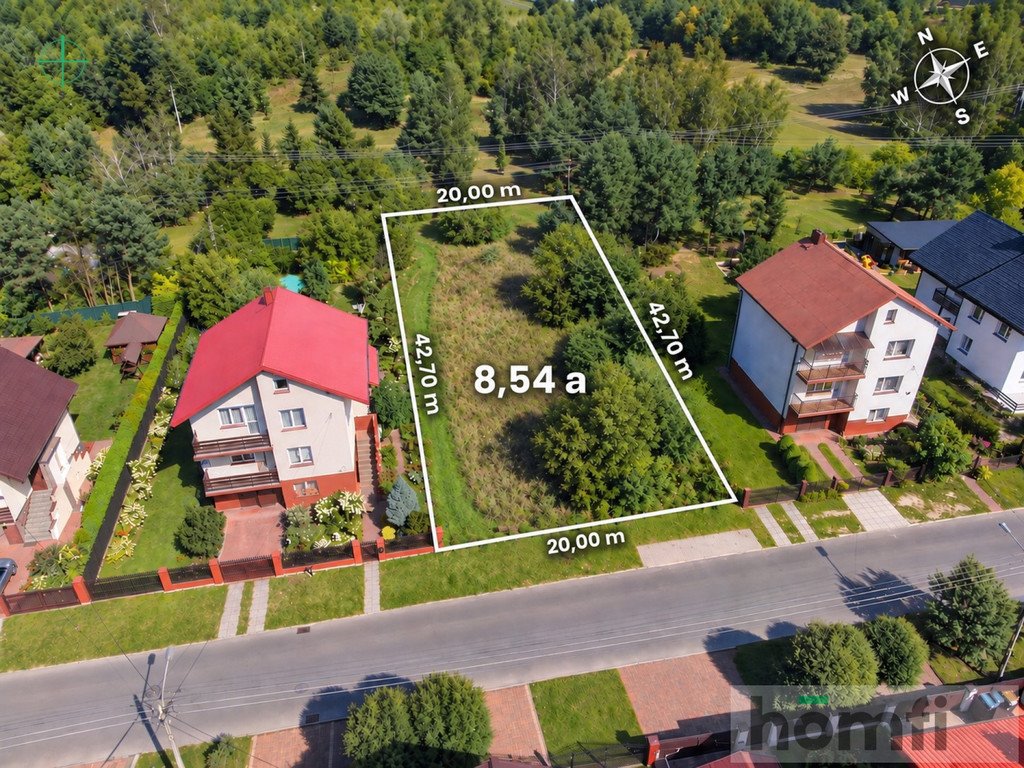 Działka 854 m² pod dom jednorodzinny - Bełchatów Bełchatów, Warszawska  854m2 Foto 1