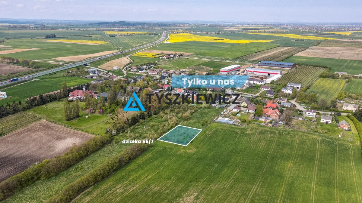 Działka budowlana na sprzedaż Malenin, Długa  995m2 Foto 1