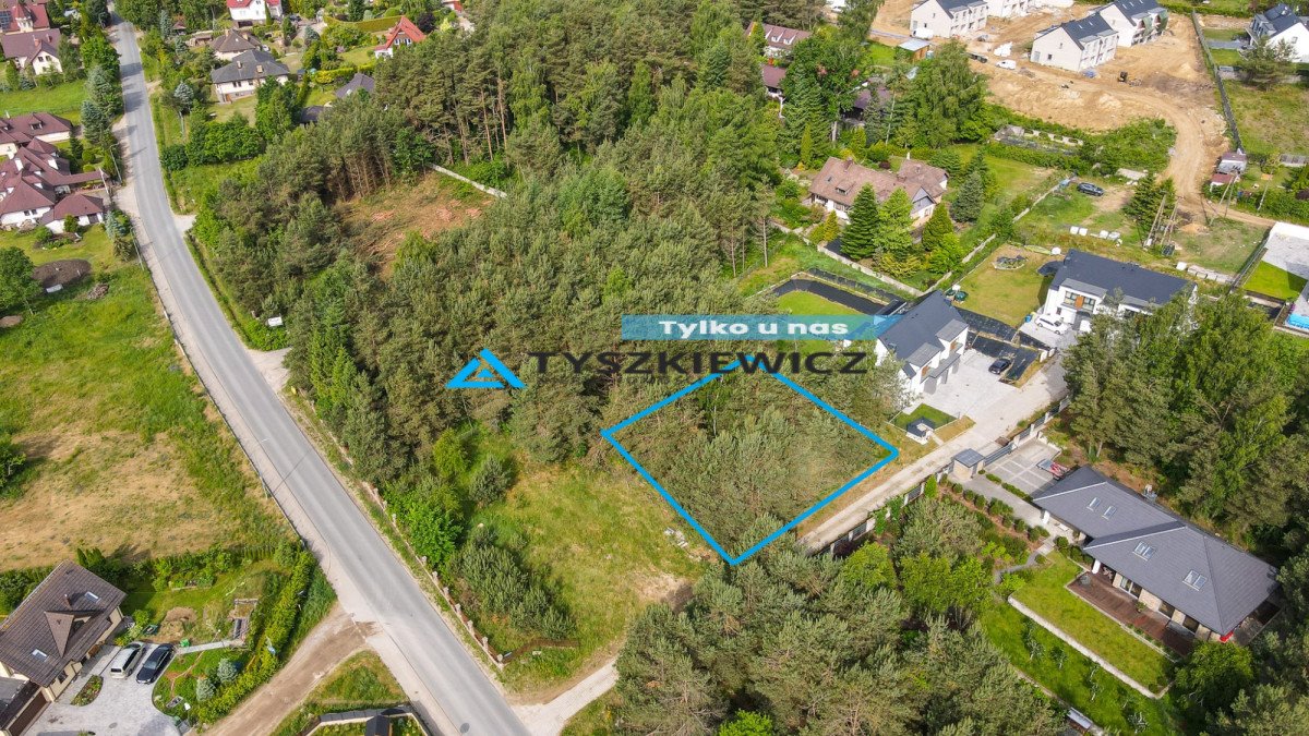 Działka pod dom w Koleczkowie, 1110 m2, pełna infrastruktura Koleczkowo, Rubinowa  1 110m2 Foto 1