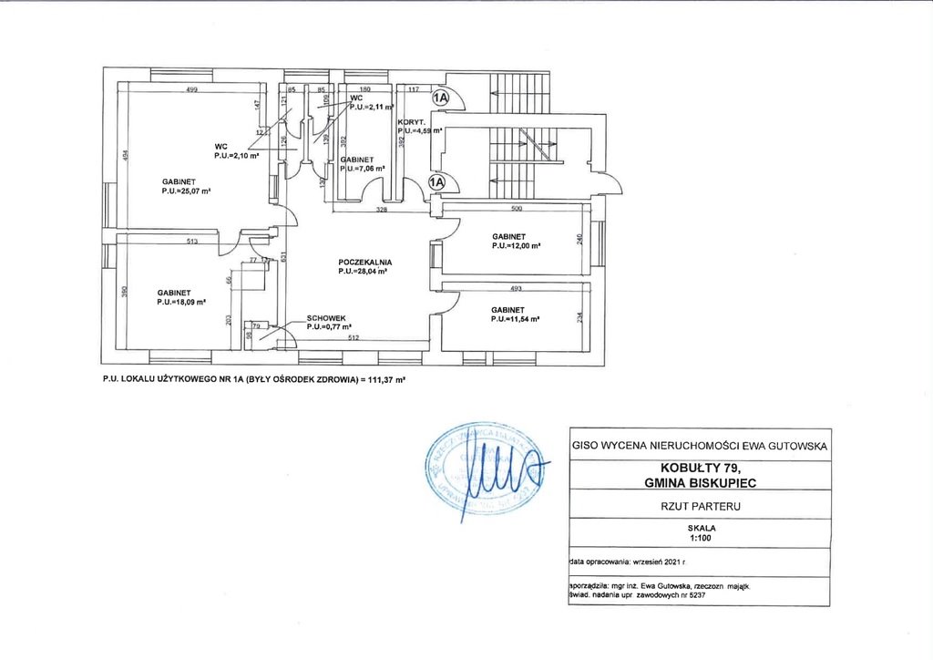 Lokal użytkowy na sprzedaż Kobułty  111m2 Foto 1