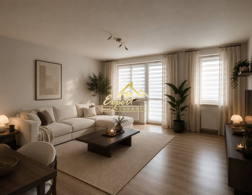 Przestronne 3-pokojowe mieszkanie z balkonem (62 m²) w centrum Iława, Kopernika  66m2 Foto 1
