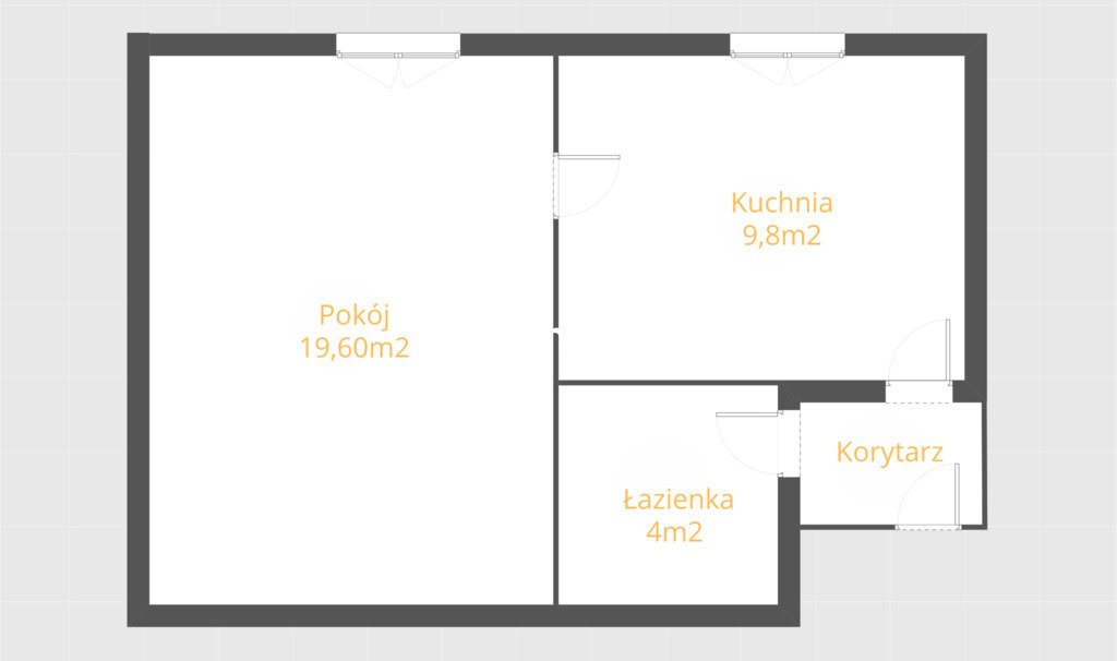 Urokliwe mieszkanie do remontu z ogródkiem i własnym piecem Płociczno-Tartak  34m2 Foto 1