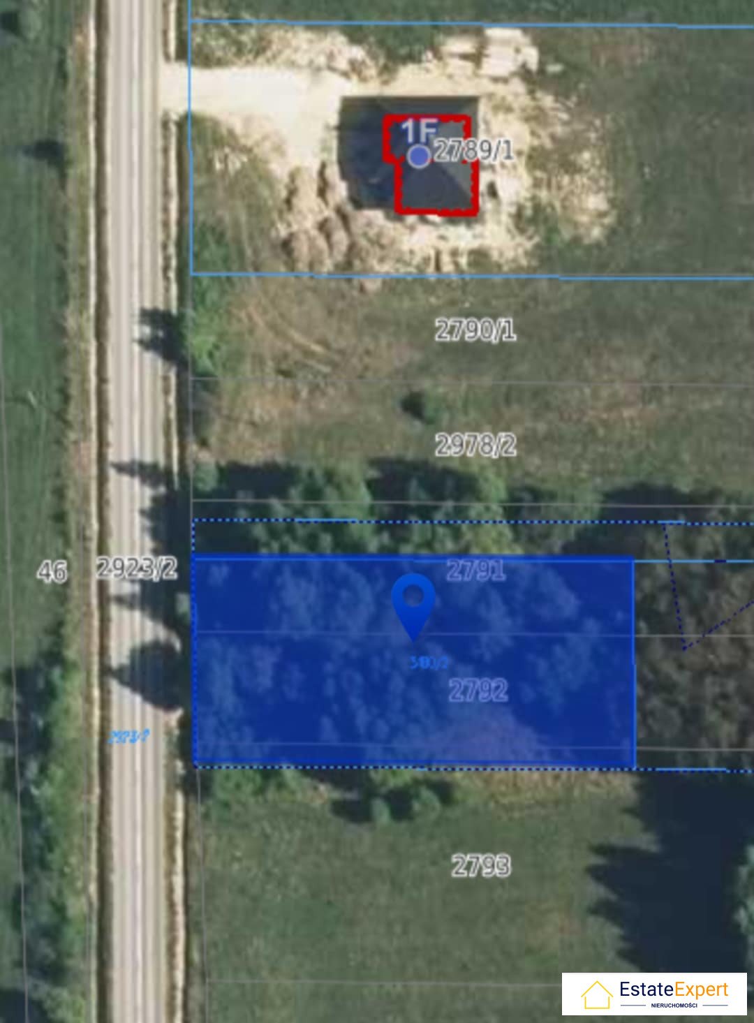 Działka budowlana na sprzedaż Gumienice, Gumienice  1 500m2 Foto 1