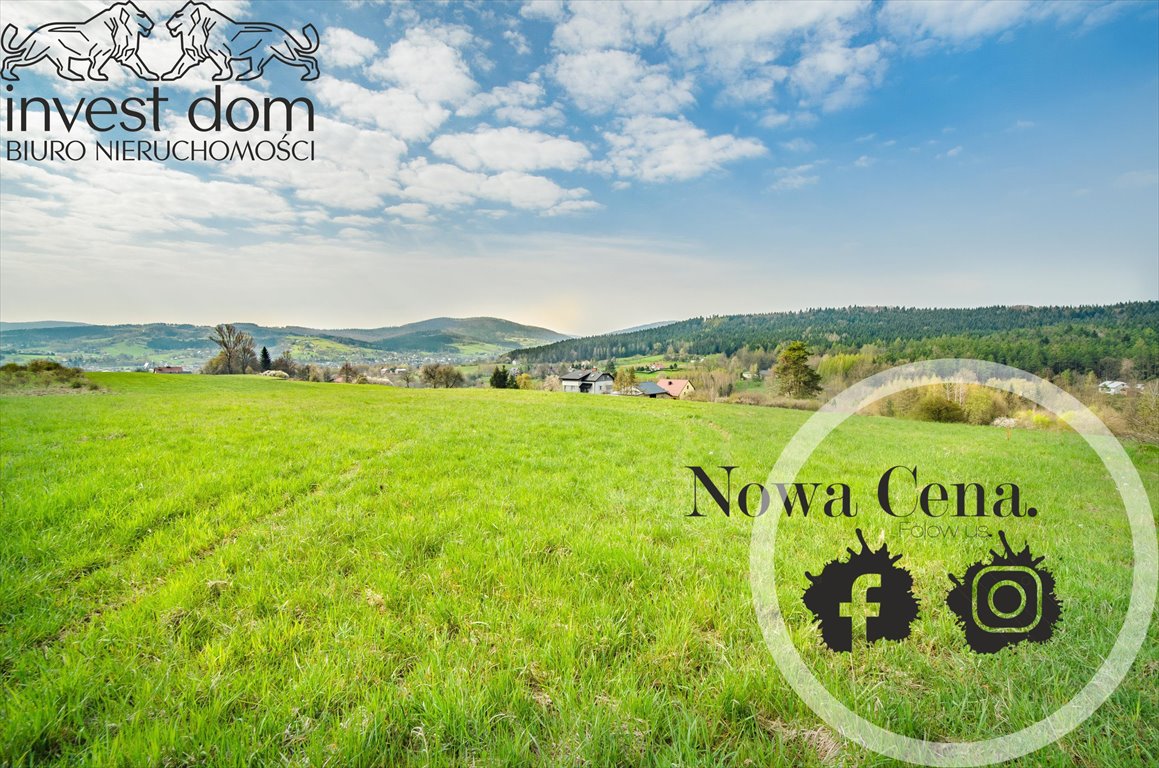 Działka budowlana na sprzedaż Ropica Polska  1 103m2 Foto 1