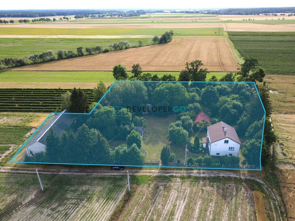 Urokliwe siedlisko 90 m² z dużą działką i zabudowaniami Wojnów  90m2 Foto 1