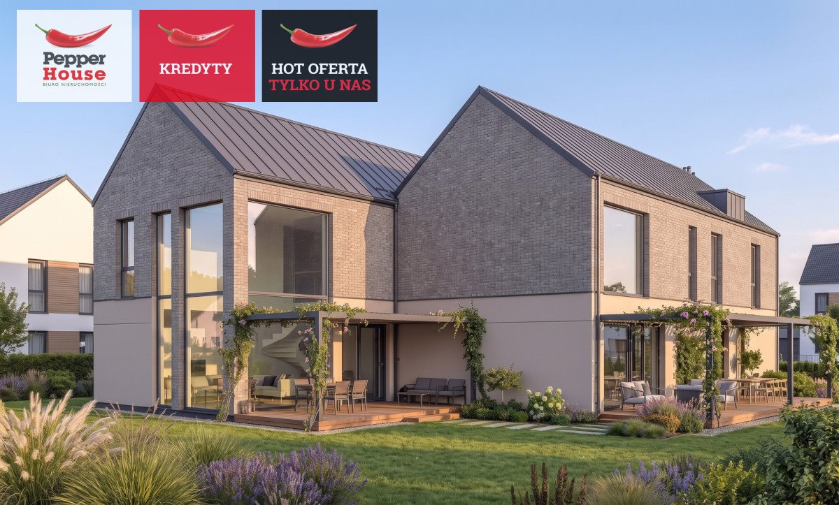 Na sprzedaż nowoczesny dom 195 m² na osiedlu Lawendowe Wzgórze Gdańsk, Jasień, Lawendowe Wzgórze  195m2 Foto 1