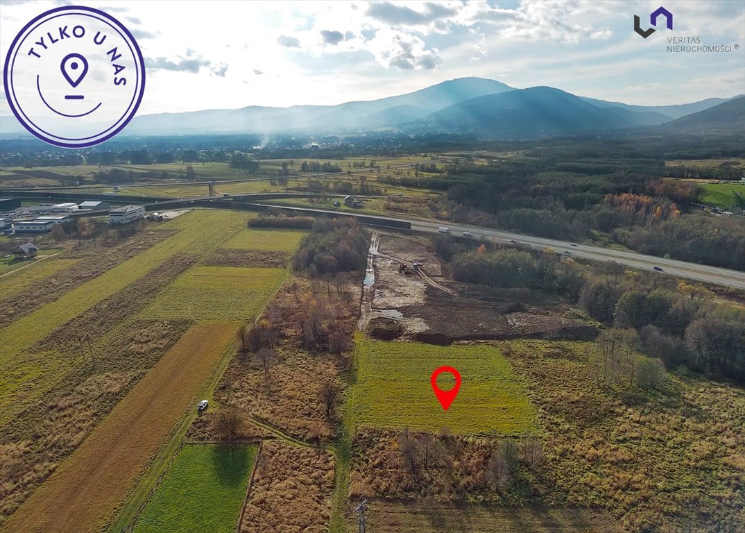 Działka budowlana na sprzedaż Wilkowice, Dworkowa, Dworkowa  1 719m2 Foto 1