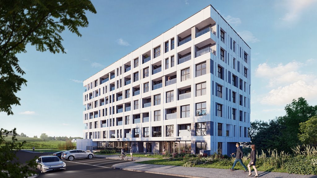 Nowoczesne 3-pokojowe mieszkanie z balkonem, miejsce w cenie Rzeszów, Pańska  58m2 Foto 1