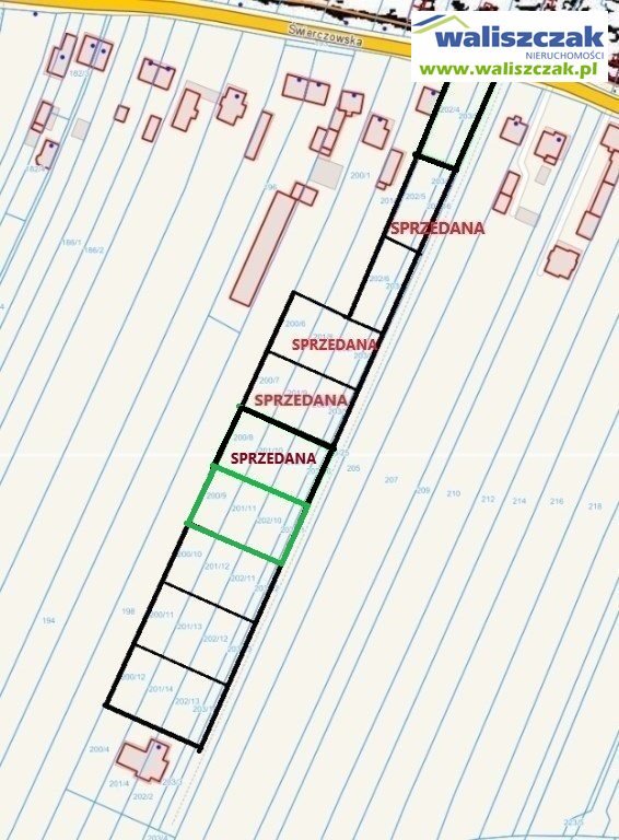 Działka budowlana na sprzedaż Piotrków Trybunalski  1 238m2 Foto 2