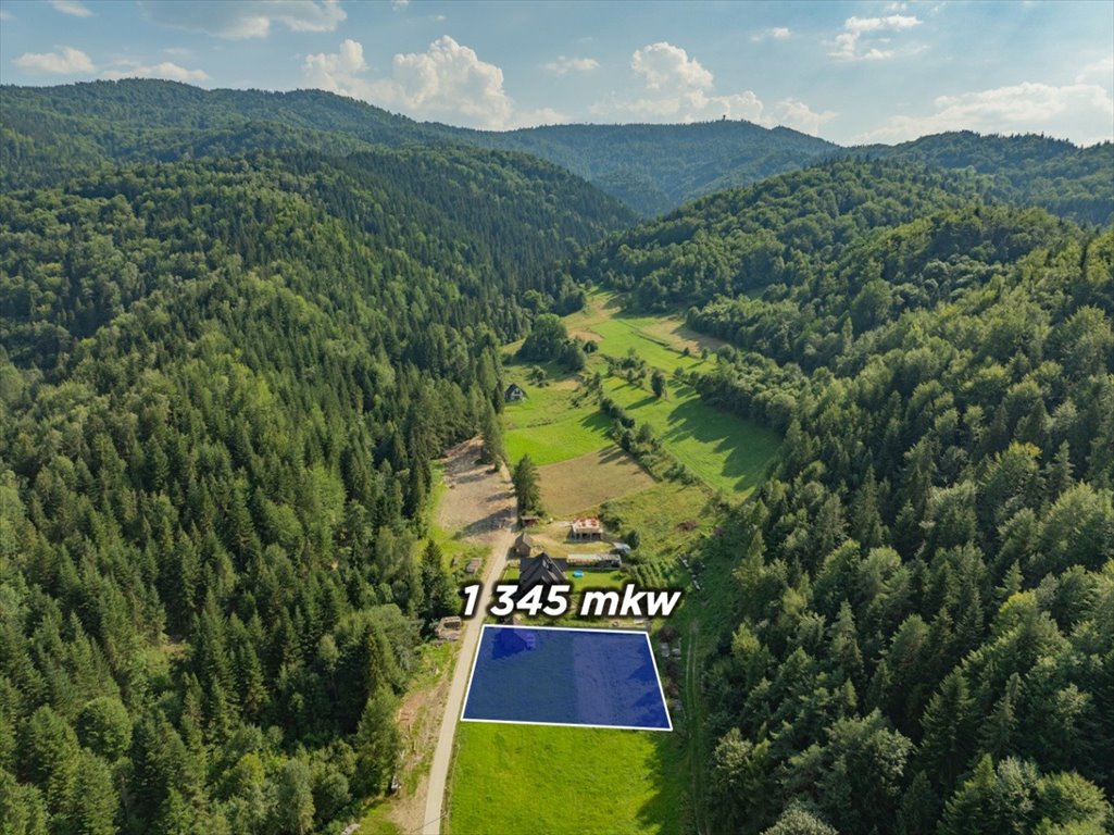 Zapraszam do zakupu działki 1345 m² w Ochotnicy Dolnej Ochotnica Dolna, Osiedle Rola  1 345m2 Foto 1