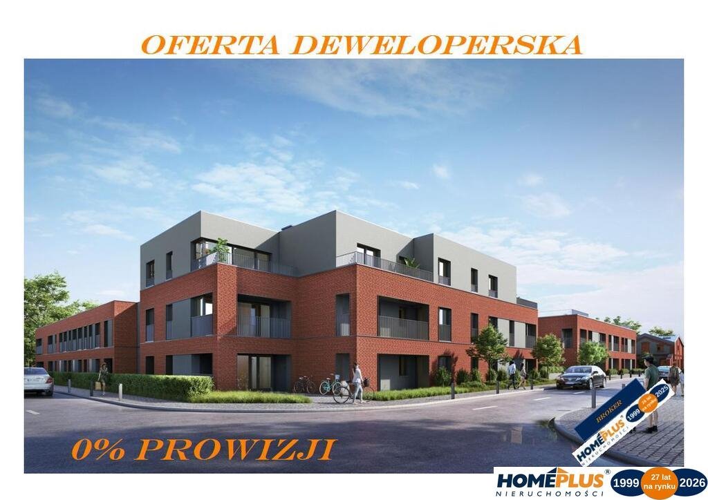 Na sprzedaż nowoczesne mieszkanie z tarasem i garażem w Poznaniu Poznań, Starołęka, Starołęka, Żorska  56m2 Foto 1