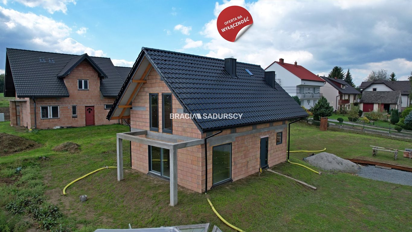 Nowoczesny dom w Jawczycach 108 m2, stan surowy zamknięty Jawczyce  109m2 Foto 1