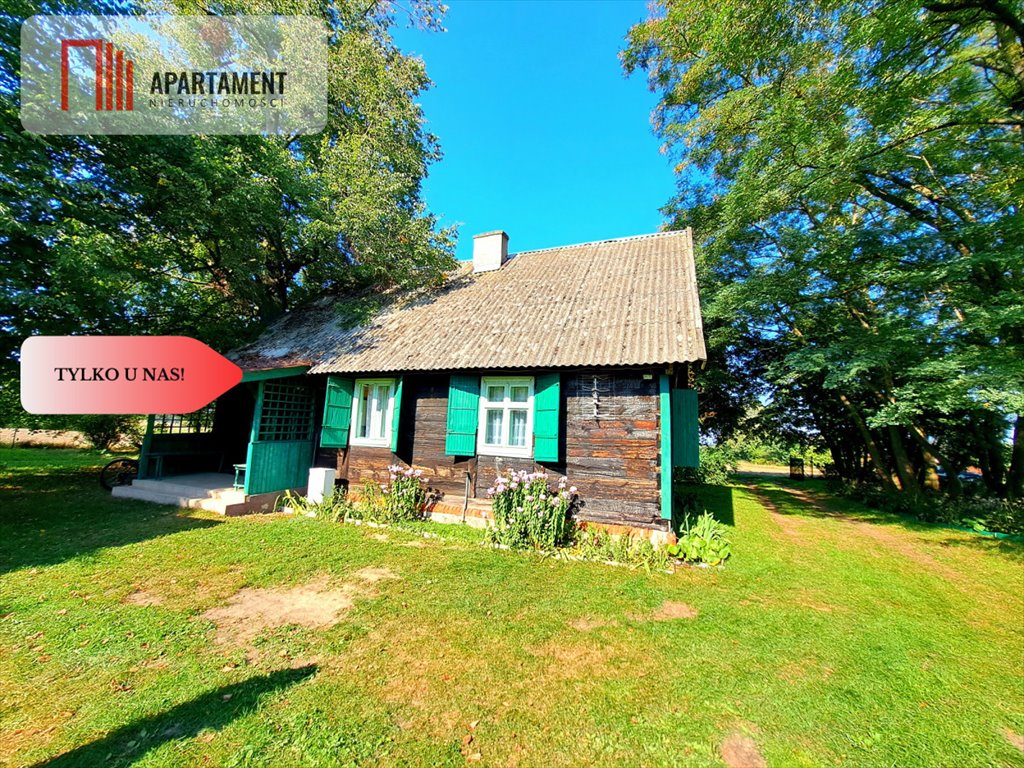 Polecam urokliwy drewniany dom 80 m² w magicznym siedlisku Wętfie  80m2 Foto 1