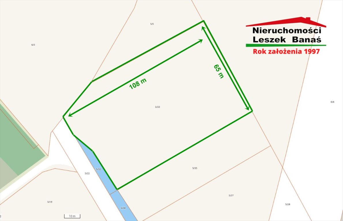 Działka rolna 6891 m² przy Polnej w Grudziądzu, cena 9 zł/m² Grudziądz, Polna  6 891m2 Foto 1