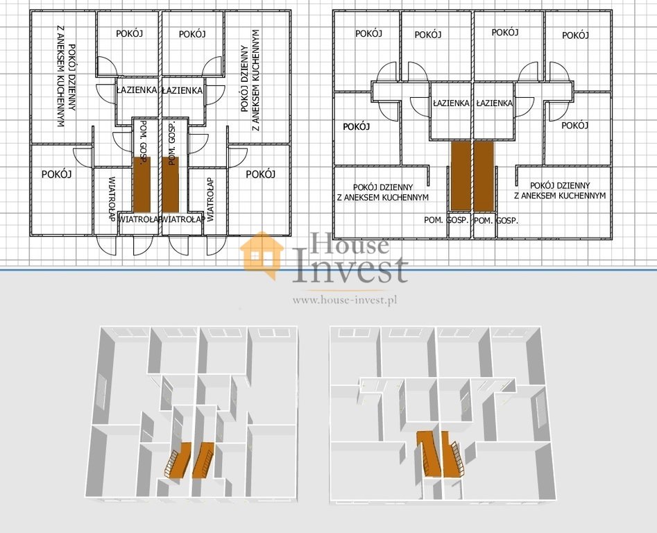 Mieszkanie czteropokojowe  na sprzedaż Lipce  68m2 Foto 2