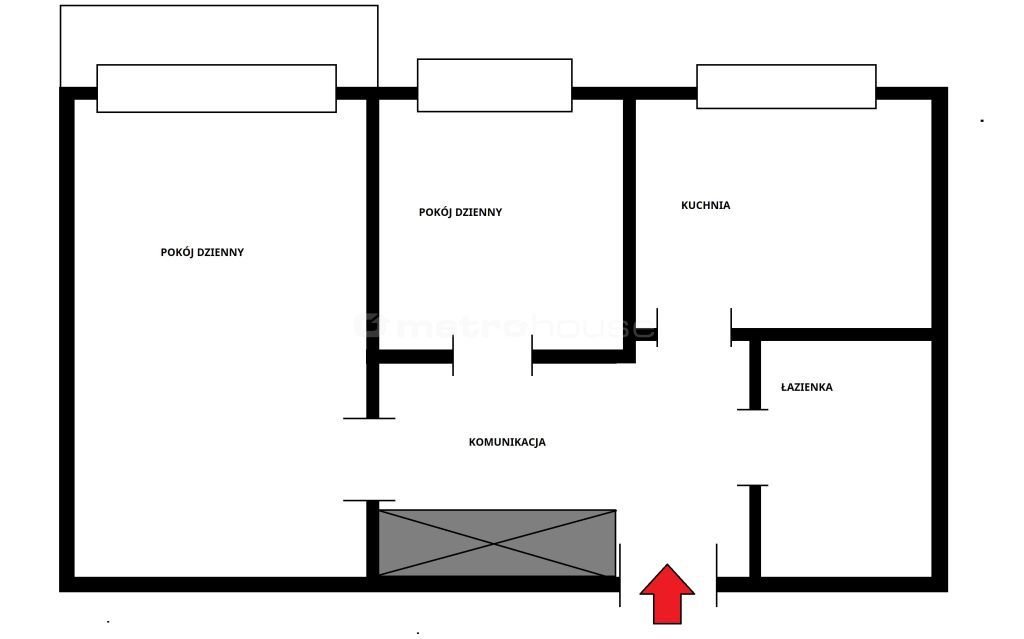 Mieszkanie dwupokojowe na wynajem Siedlce, Kilińskiego  52m2 Foto 14