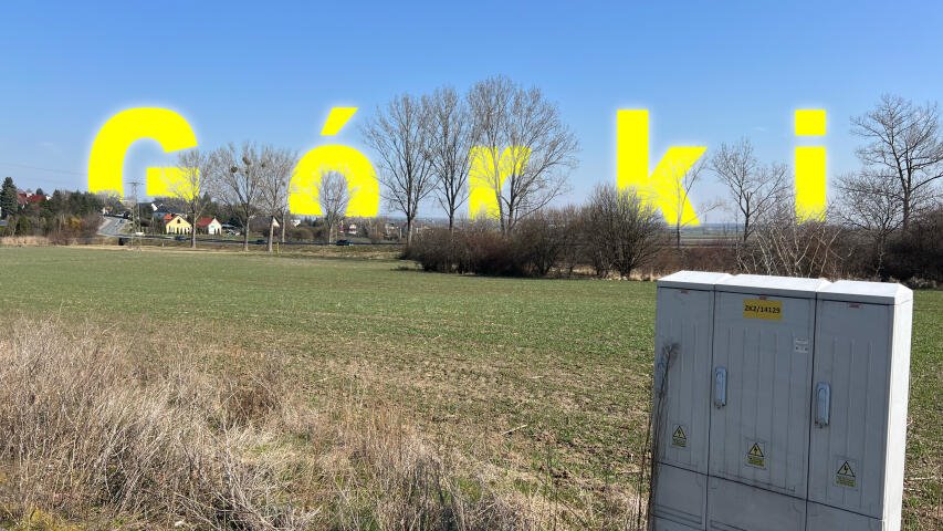 Działka budowlana 10a z mediami, szybki dojazd do Opola Górki  1 000m2 Foto 1