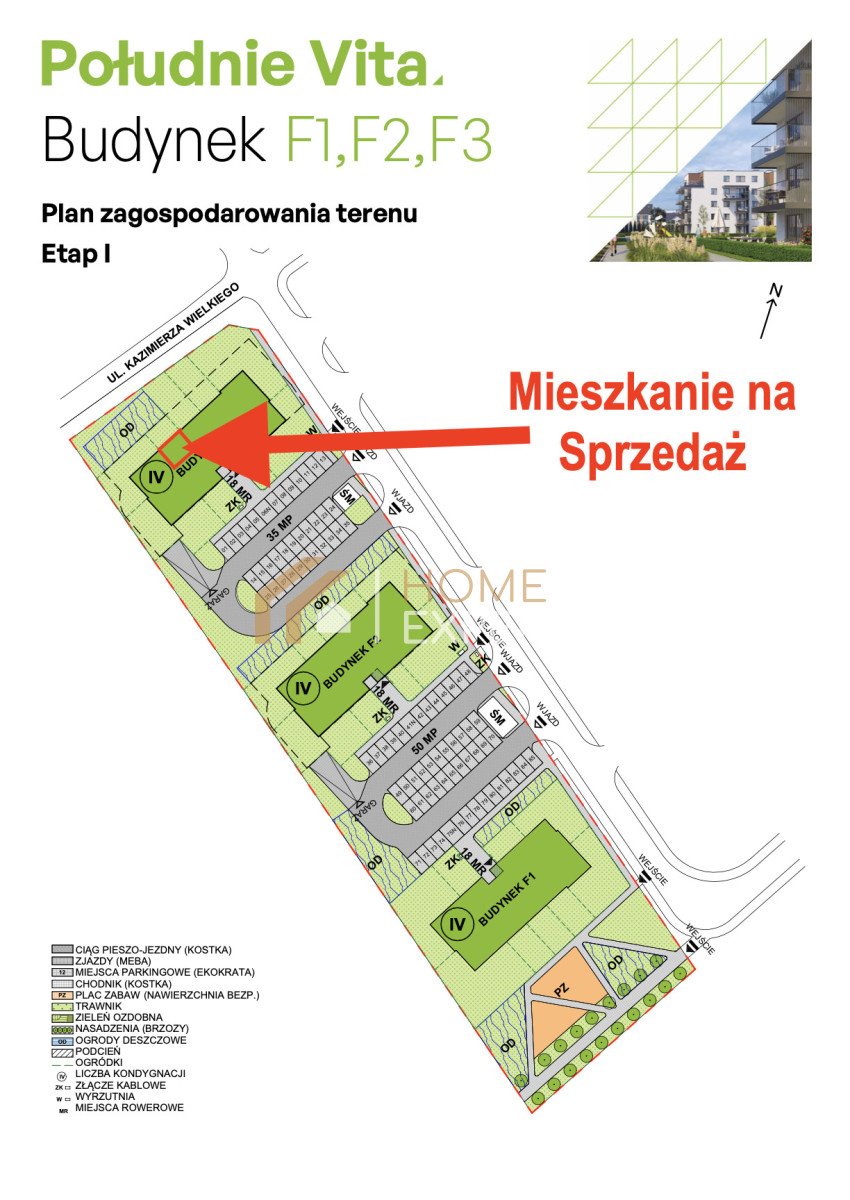 Mieszkanie dwupokojowe na sprzedaż Gdańsk, Łostowice, Kazimierza Wielkiego  39m2 Foto 9