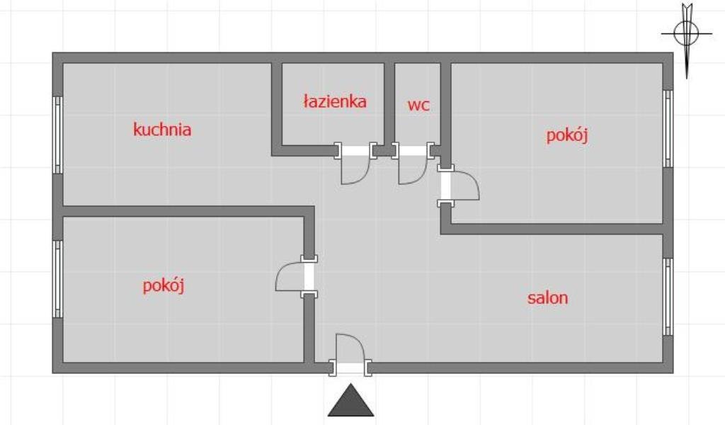 Mieszkanie trzypokojowe na sprzedaż Rzeszów, Hetmańska  64m2 Foto 10