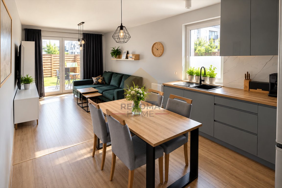 Do sprzedania komfortowe mieszkanie 3-pokojowe z prywatnym ogródkiem 19 m² Wrocław, Stabłowice  58m2 Foto 1