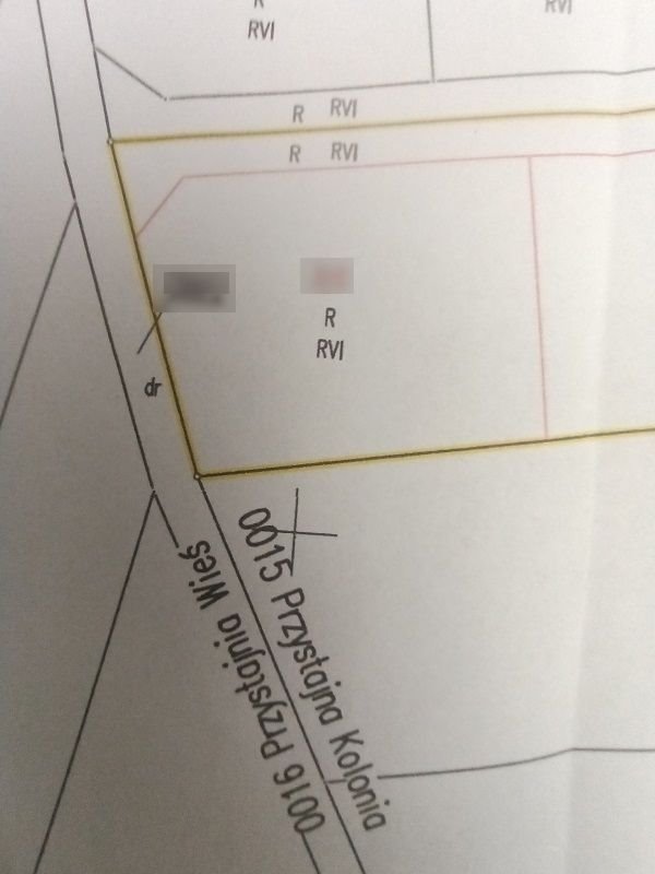 Sprzedam działkę 1571 m² z warunkami zabudowy i lasem Przystajnia-Kolonia  1 571m2 Foto 1