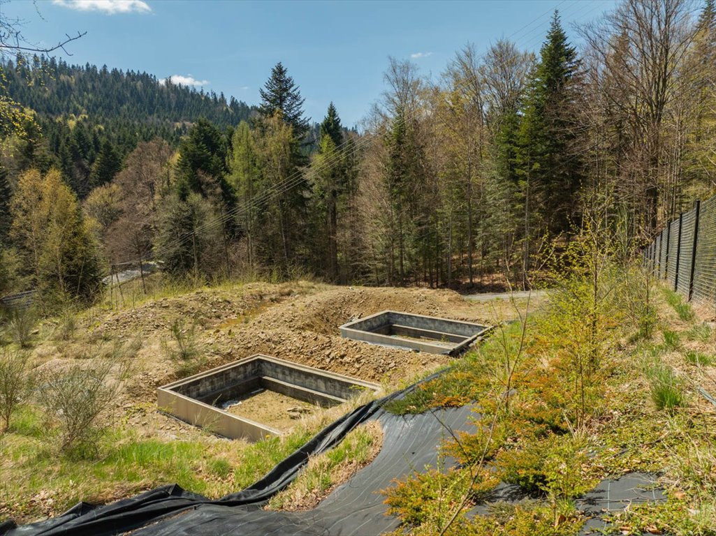 Działka budowlana 1781 m² z rozpoczętą inwestycją w Sidzinie Suski  1 781m2 Foto 1
