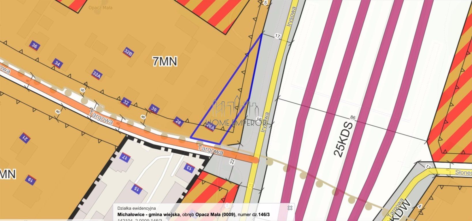 Zapraszam do obejrzenia działki 739 m² w Opacz Mała Opacz Mała, Targowa  739m2 Foto 1