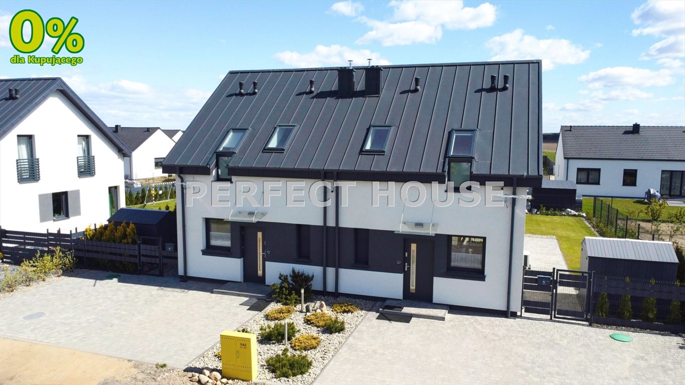 Nowoczesny dom 3 pok. z klimatyzacją i monitoringiem Bolechówko  75m2 Foto 1