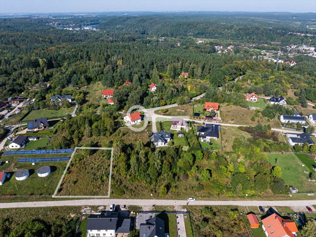 Działka budowlana 1385 m² w Kolbudach z MPZP i uzbrojeniem Kolbudy, Poziomkowa  1 385m2 Foto 1