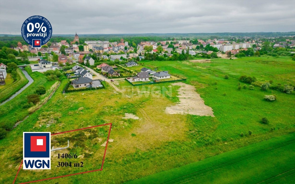 Działka budowlana 3004 m2 z warunkami zabudowy w Sławnie Sławno, Mickiewicza  3 004m2 Foto 1