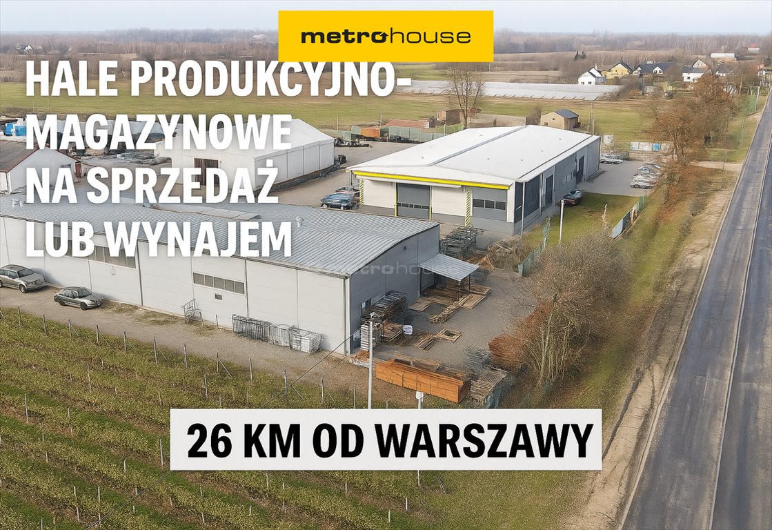 Nowoczesny kompleks hal magazynowych przy DK 801, 2 000 m² Warszawice  2 000m2 Foto 1