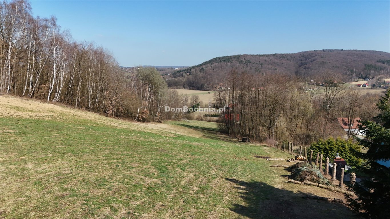 Widokowa działka 1,48 ha z mediami i terenem budowlanym Kamyk  14 800m2 Foto 1