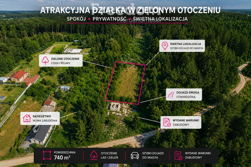 Działka 740 m² w Tuł z warunkami zabudowy polecam Tuł  740m2 Foto 1
