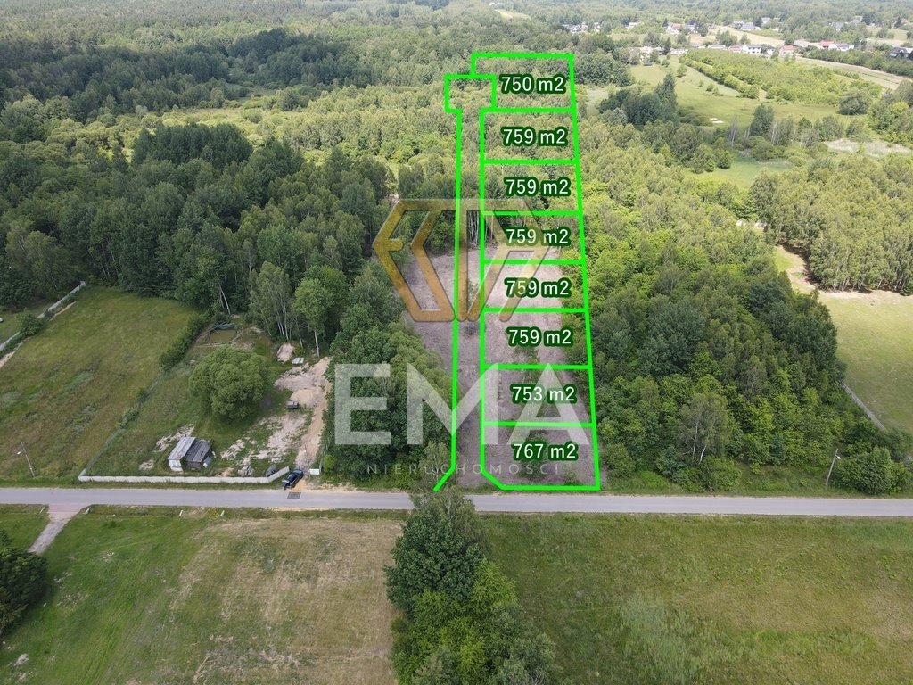 Działki pod dom w spokojnej, zielonej okolicy, 767 m² Konradów, Kopalniana  767m2 Foto 1