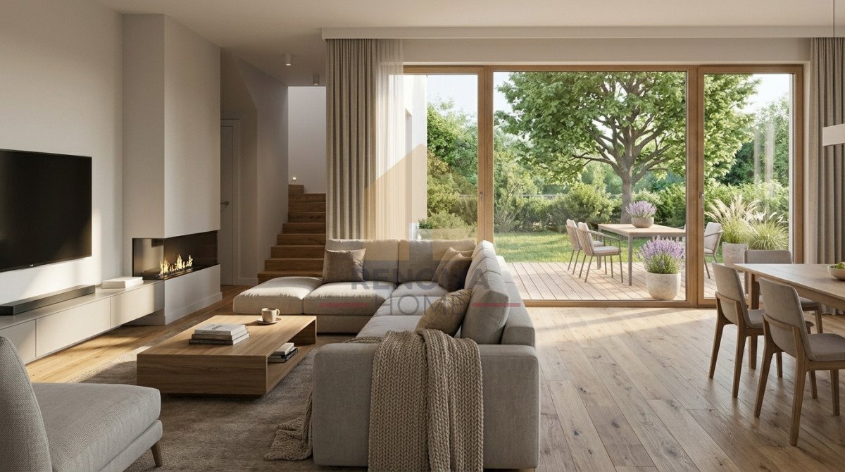 Sprzedam nowoczesny dom 148 m² z ogrodem i garażem w Maślicach Wrocław, Maślice  148m2 Foto 1