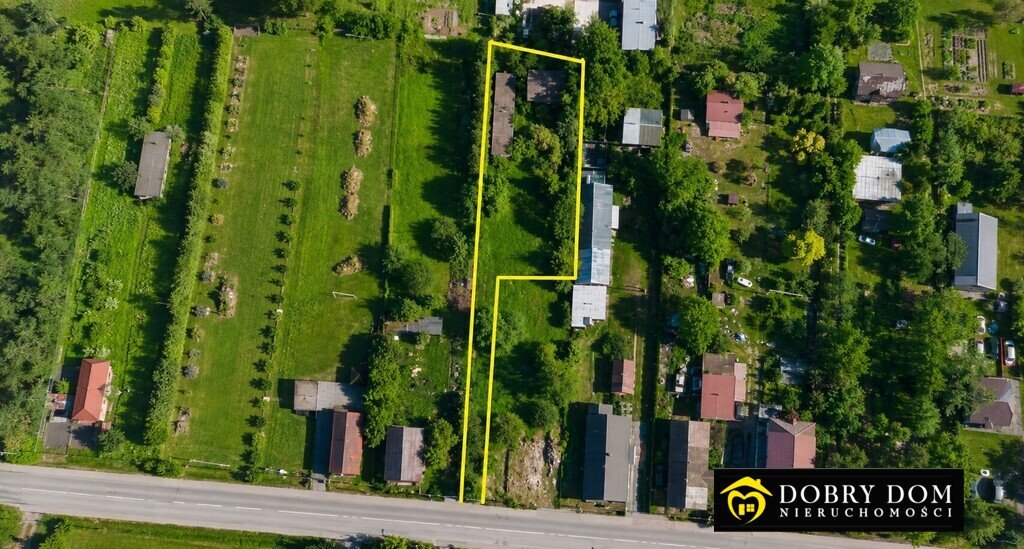 Działka 1096 m² z zabudowaniami, pełne media, blisko Białegostoku Dobrzyniewo Kościelne  1 096m2 Foto 1