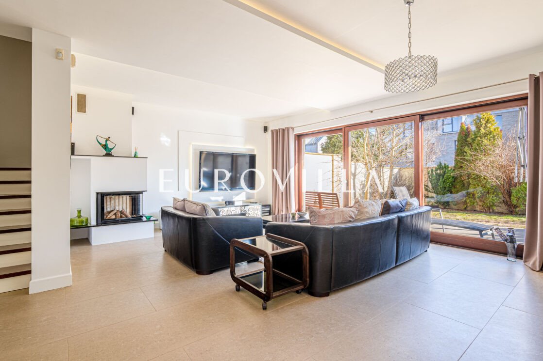 Ekskluzywny dom bliźniaczy 216 m2 z sauną i ogrodem Warszawa, Wilanów Zawady, Syta  216m2 Foto 1