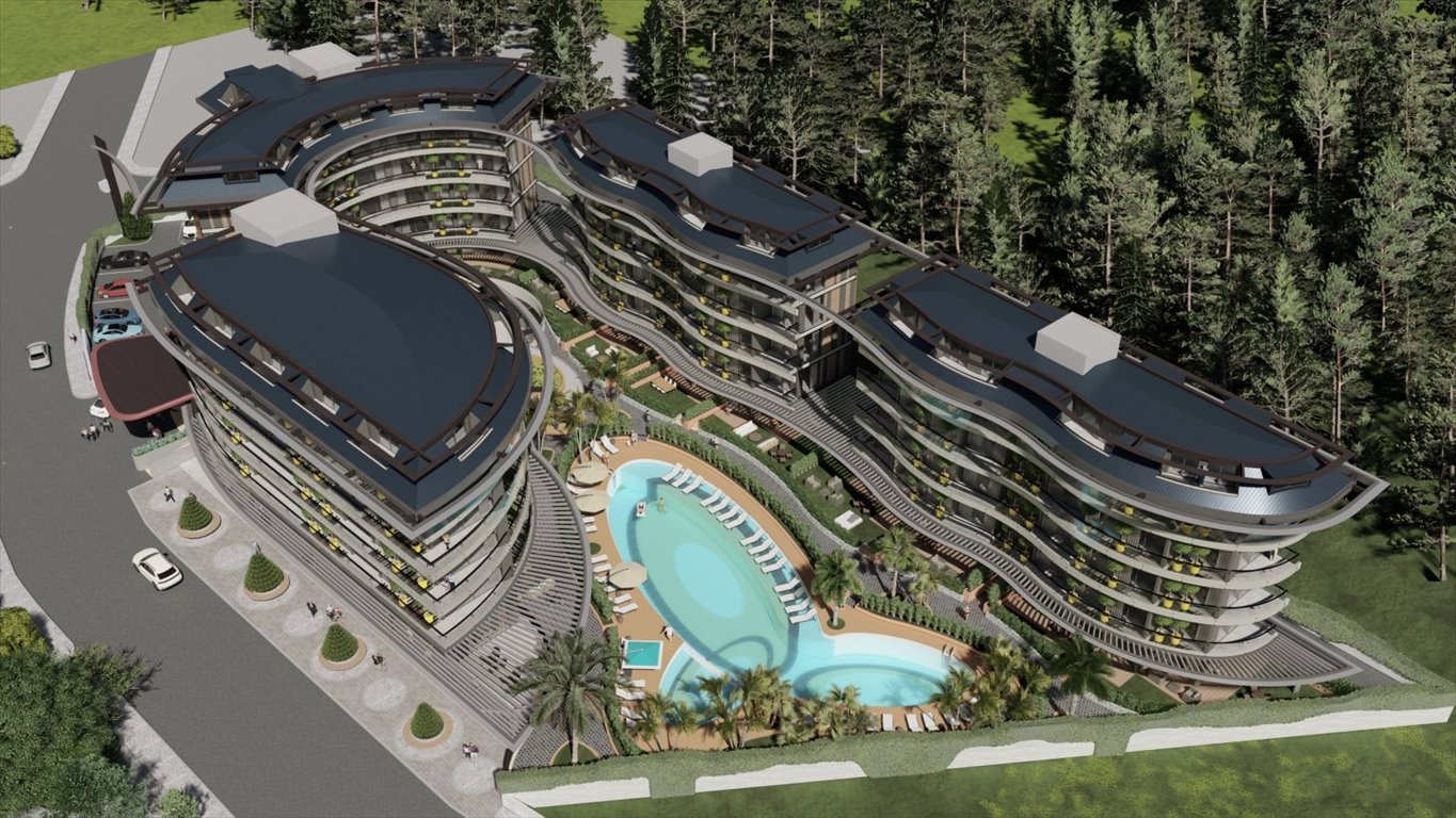 Nowoczesne apartamenty 350 m od plaży w Oba Alanya Turcja, Alanya, Oba, Alanya, Antalya  111m2 Foto 1