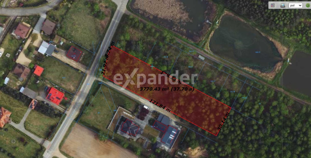 Działka 3773 m² w Libidzy z mediami i potencjałem inwestycyjnym Libidza  3 773m2 Foto 1