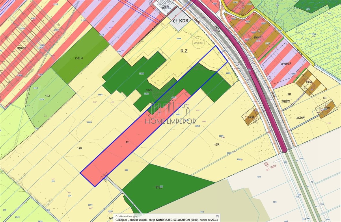 Działka 56 941 m² z planem usługowym i leśnym - polecam! Kondrajec Szlachecki  56 941m2 Foto 1