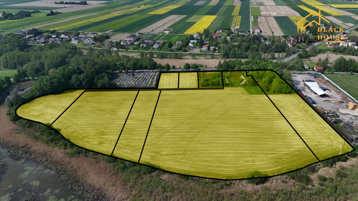 Do sprzedania duża działka rolna z siedliskiem i energią Krupe  56 900m2 Foto 1