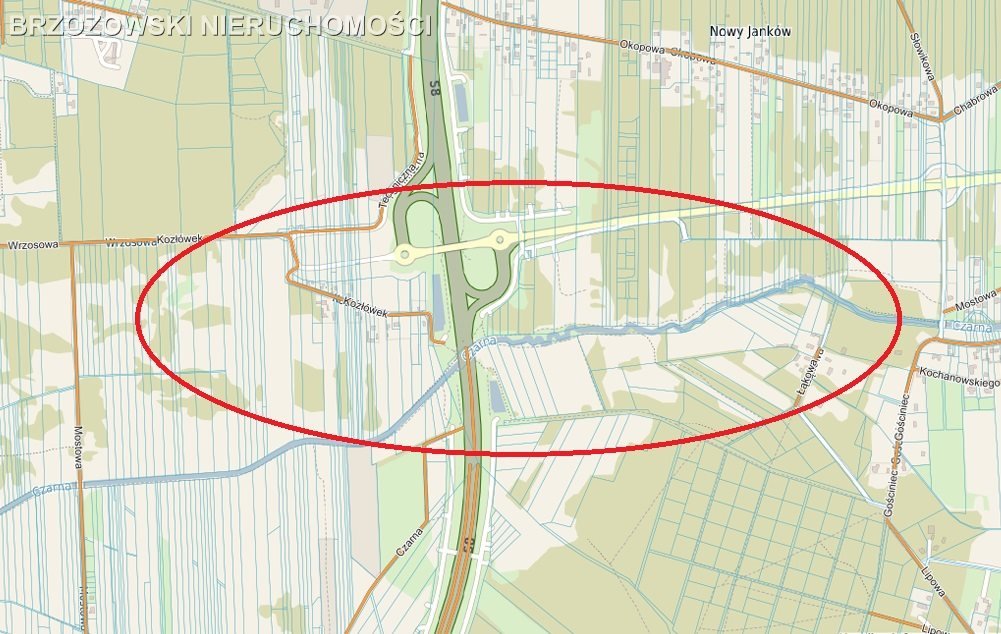 Działka budowlana na sprzedaż Nowy Janków  2 944m2 Foto 1