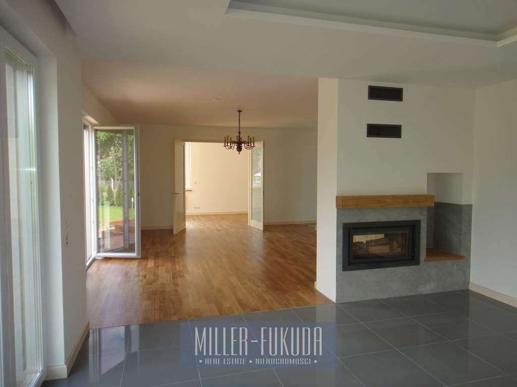 Wynajem luksusowego domu 350 m2 w Wilanowie z ogrodem Warszawa, Wilanów  350m2 Foto 1